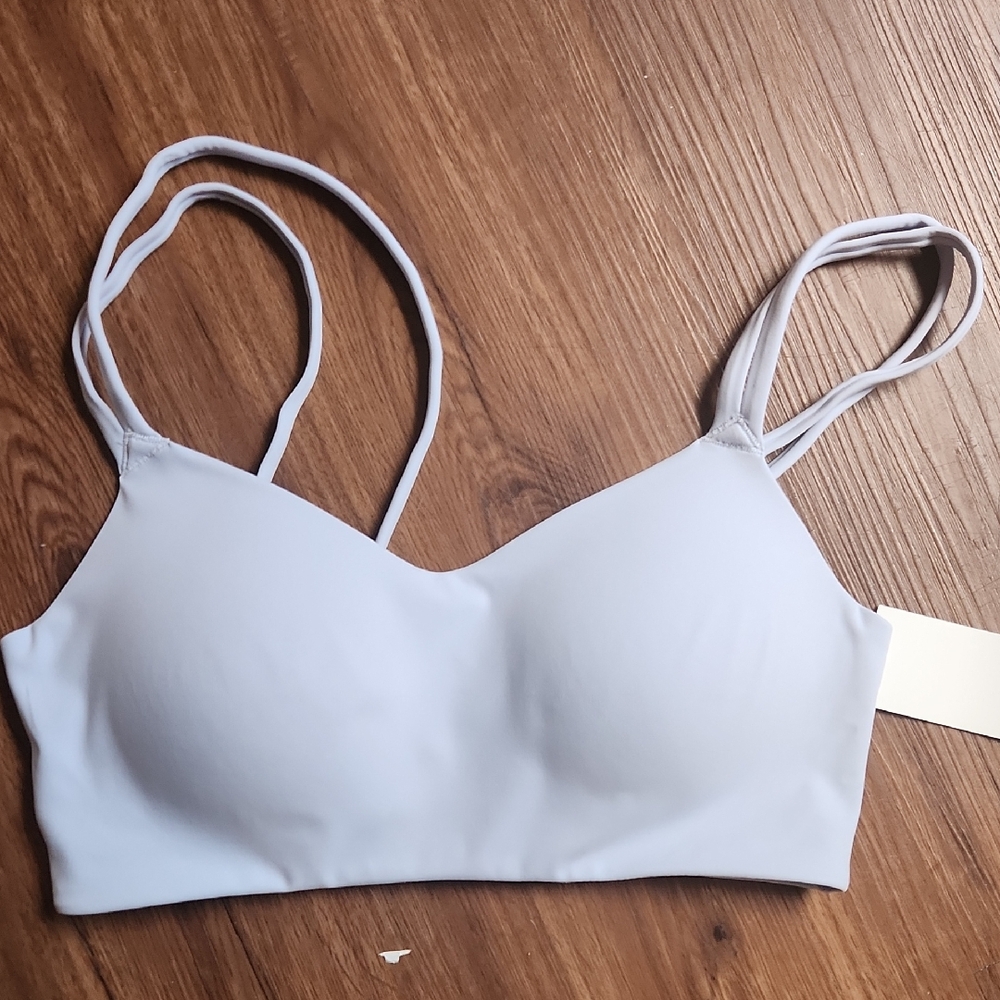 Avia Gray/blue Sports Bra (nwt)